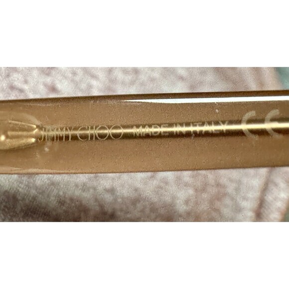 Jimmy Choo JC317 09Q 54 BROWN Women's Eyewear Frames Jeweled Rhinestone - Picture 7 of 7